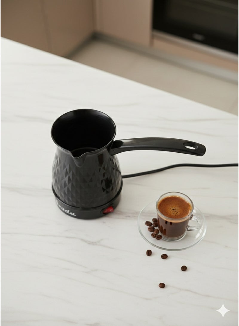 Zada - Electric Coffee Pot, 500ml, 350W, Model ZCP-700 - Black - Image 3